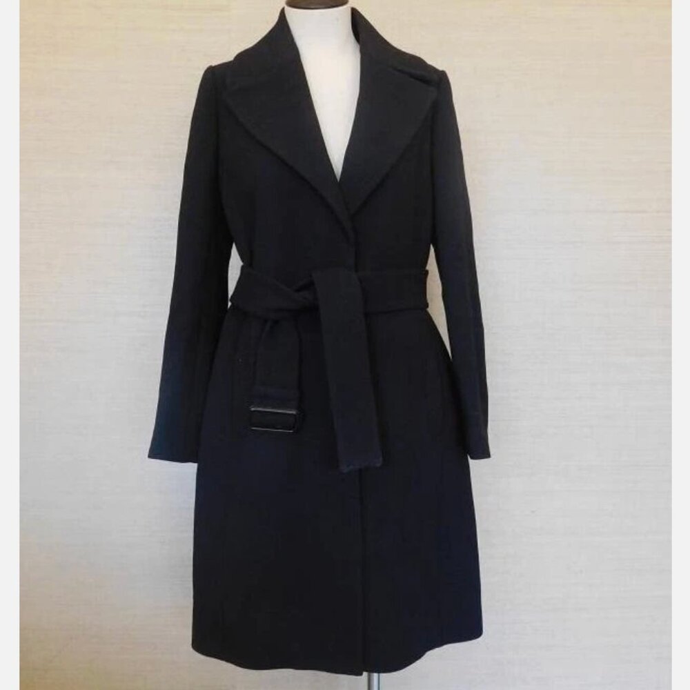 J. Crew Double-Cloth Belted Trench Coat